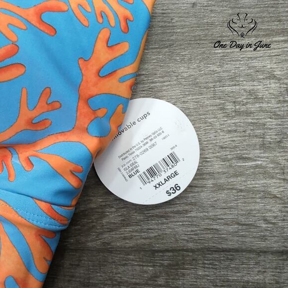 Decree Bandeau Bikini Top Size XXL - Picture 2 of 4